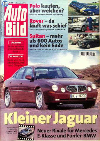 Deckblatt Auto Bild (50/1996)